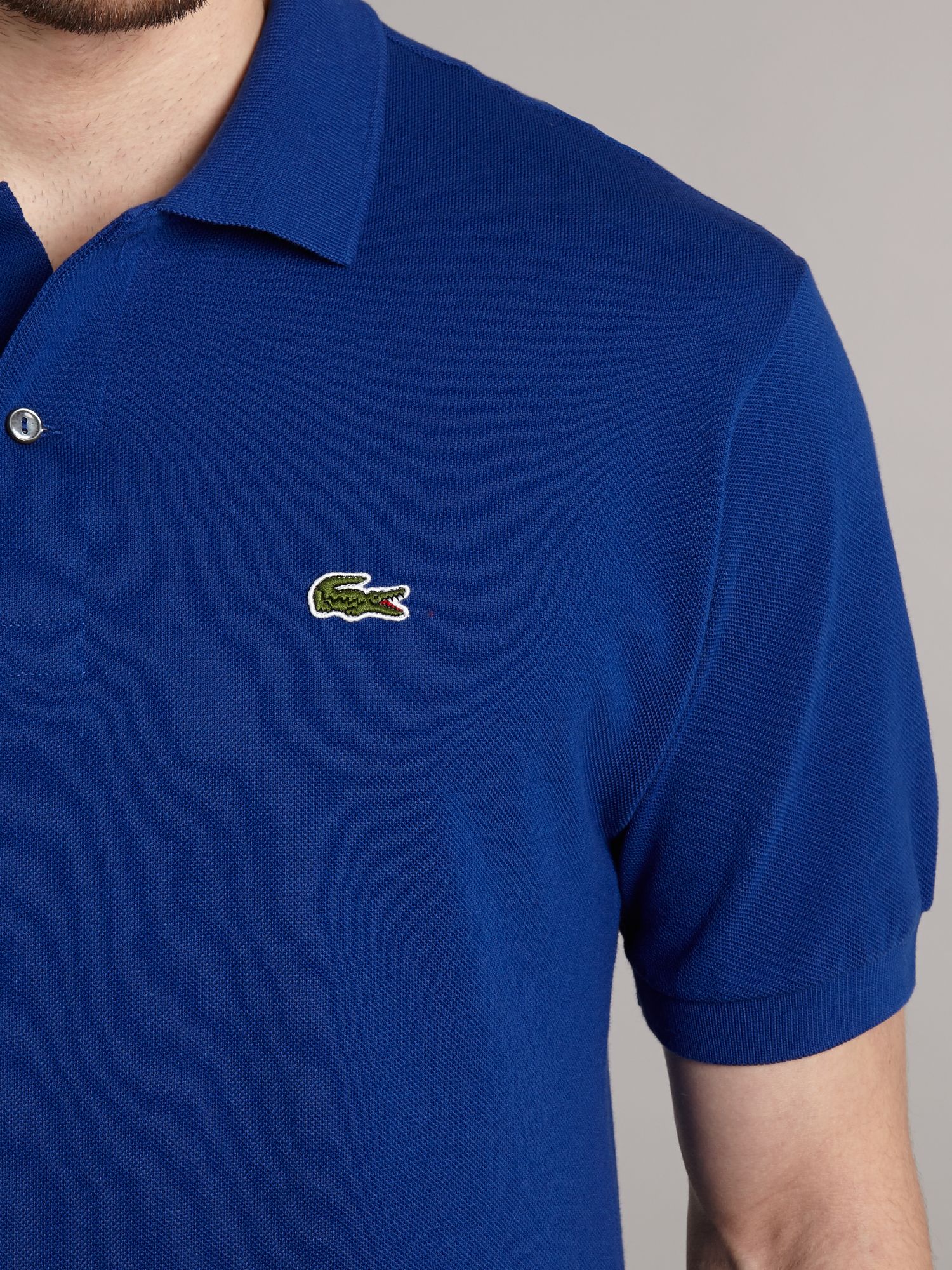 Lyst - Lacoste Classic Polo Shirt in Blue for Men