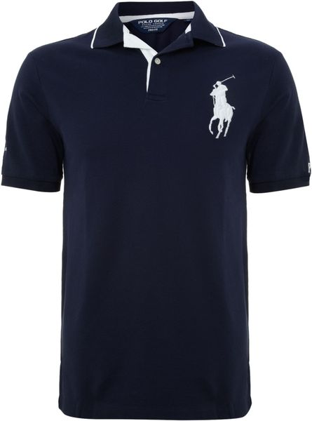 Ralph Lauren Golf Open Classic Big Pony Polo Shirt in Blue for Men ...