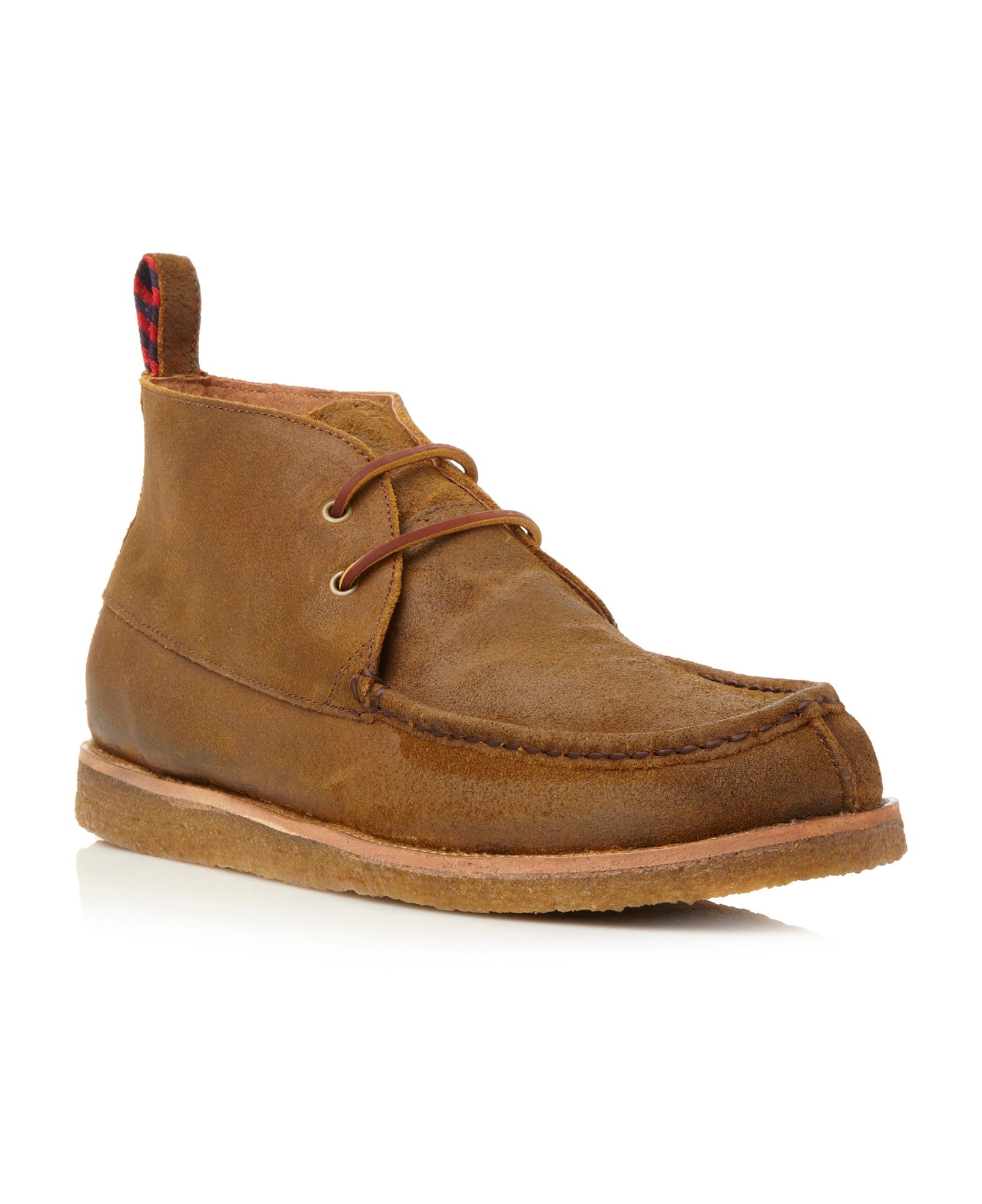 ralph lauren tan boots