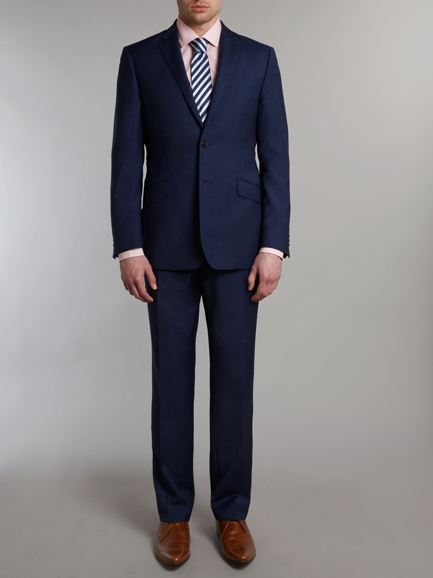 Richard James Puppytooth Contemporary Suit in Blue for Men (Navy) | Lyst