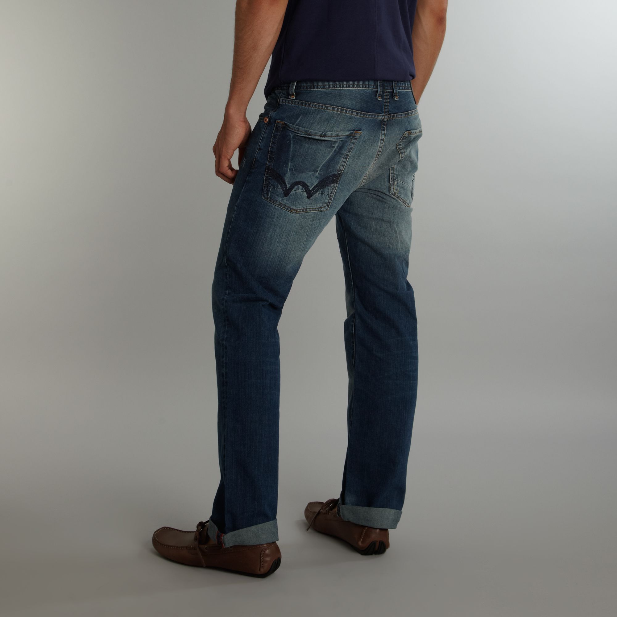 Duck and cover Regular Fit Light Wash Jeans in Blue for ...