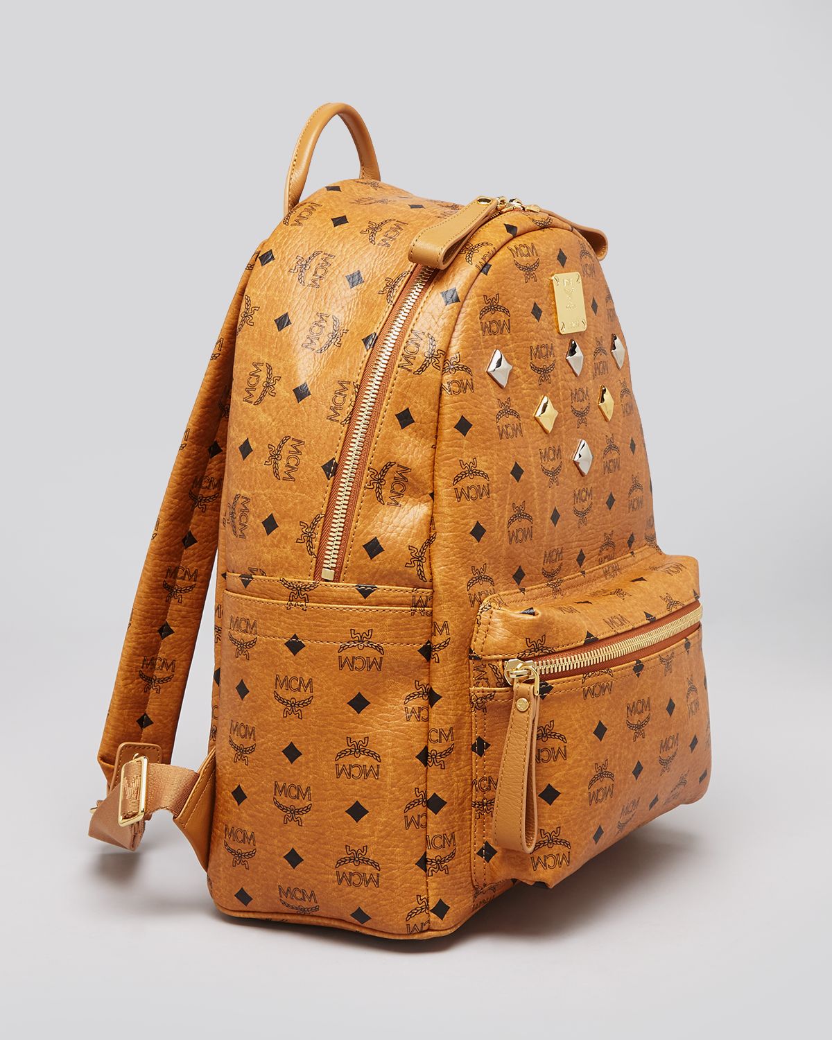 Mcm &#39;stark&#39; Backpack in Brown | Lyst