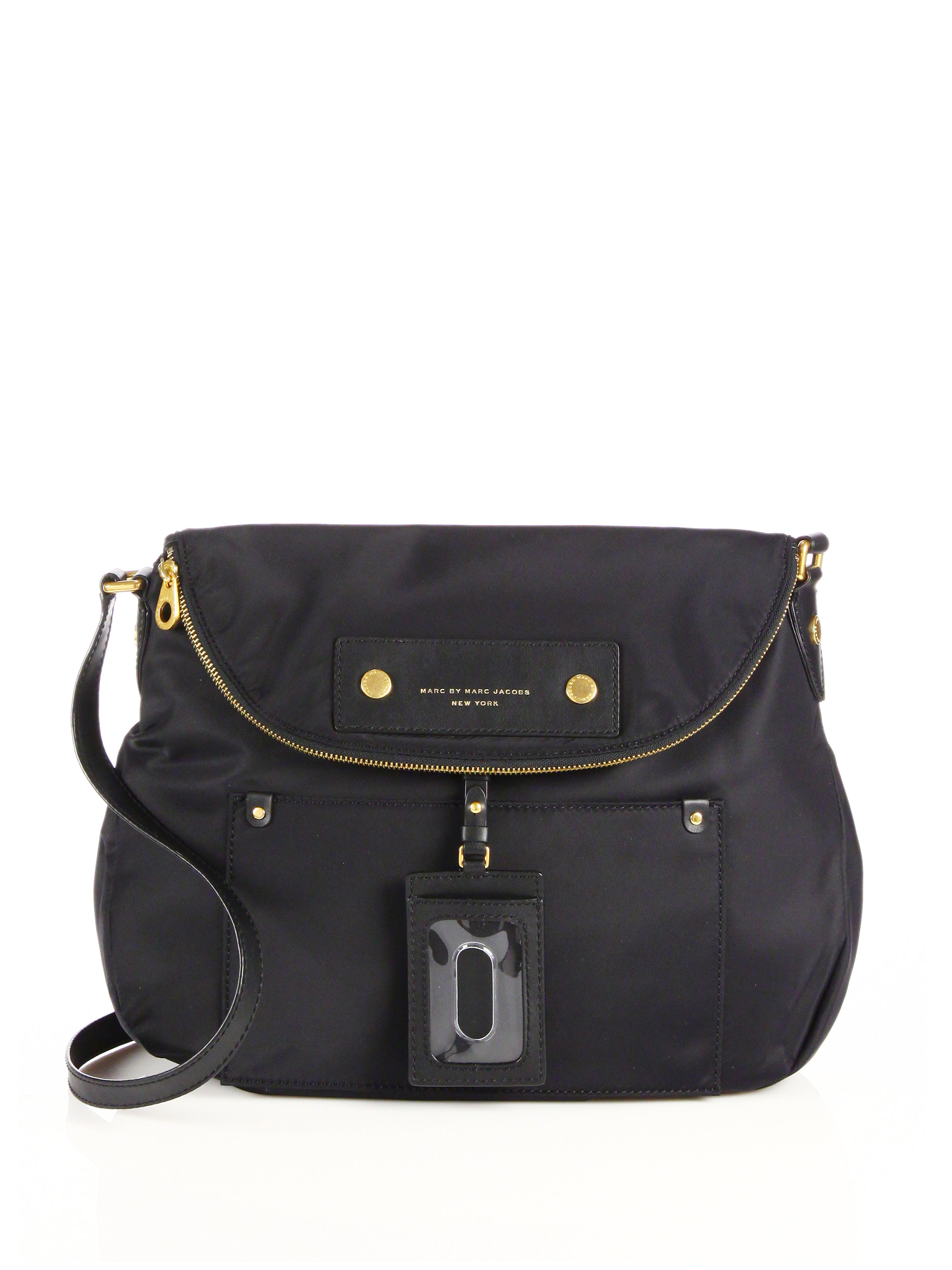 Lyst Marc By Jacobs Nylon Sasha Shoulder Bag In Black Gallery