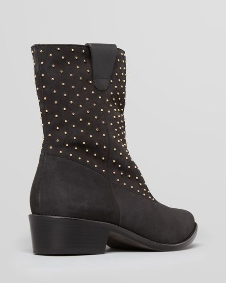 Rebecca Minkoff Boots Sydnie Too Studded in Black | Lyst
