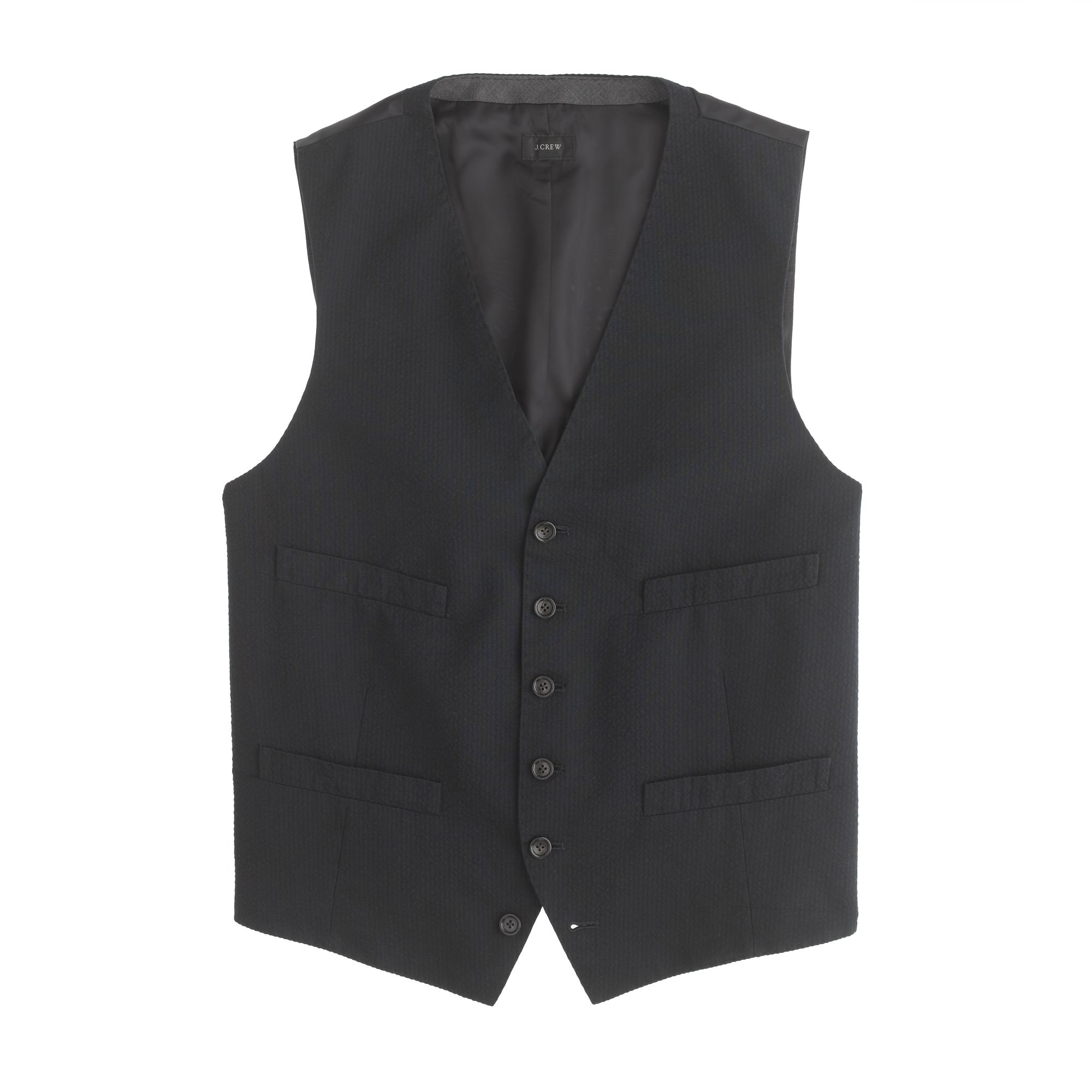 J.crew Ludlow Suit Vest in Japanese Seersucker in Blue for Men (navy ...