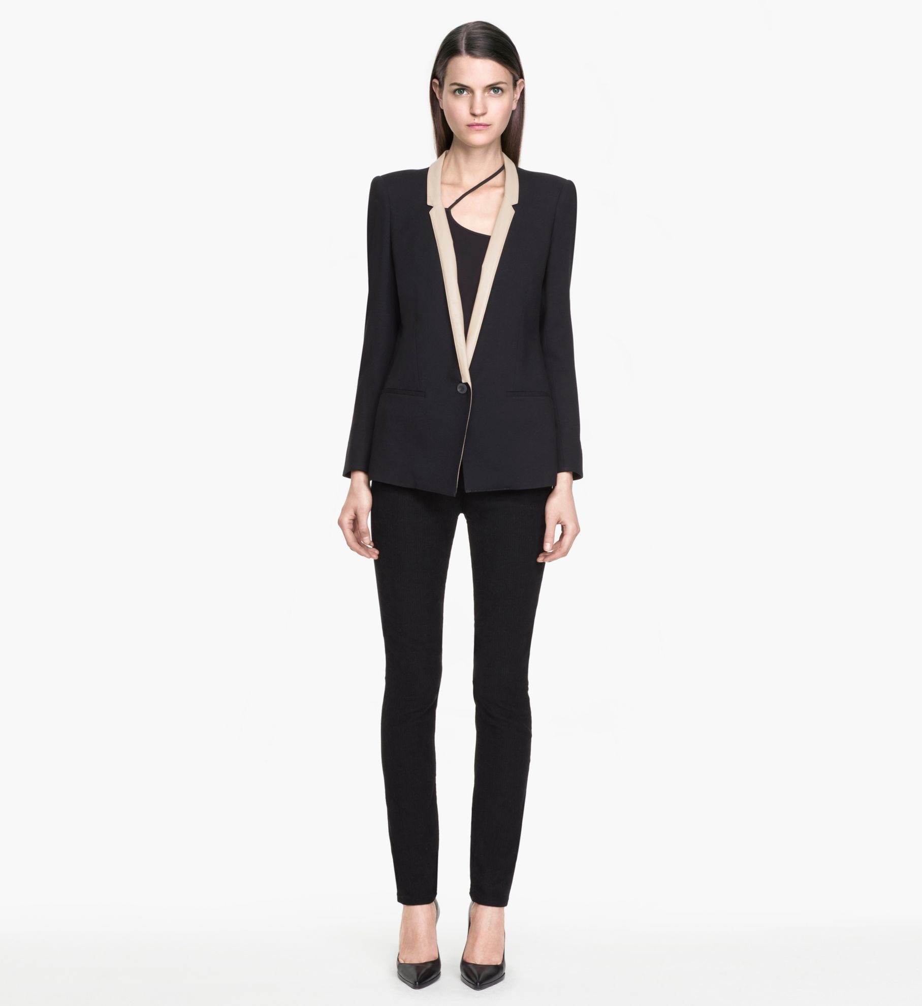 Helmut lang Noa Suiting Jacket in Black | Lyst
