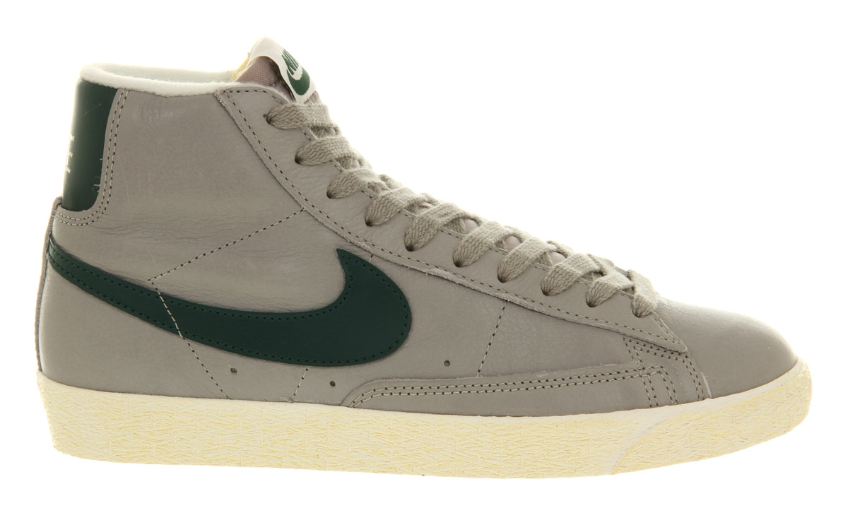 blazers nike grey