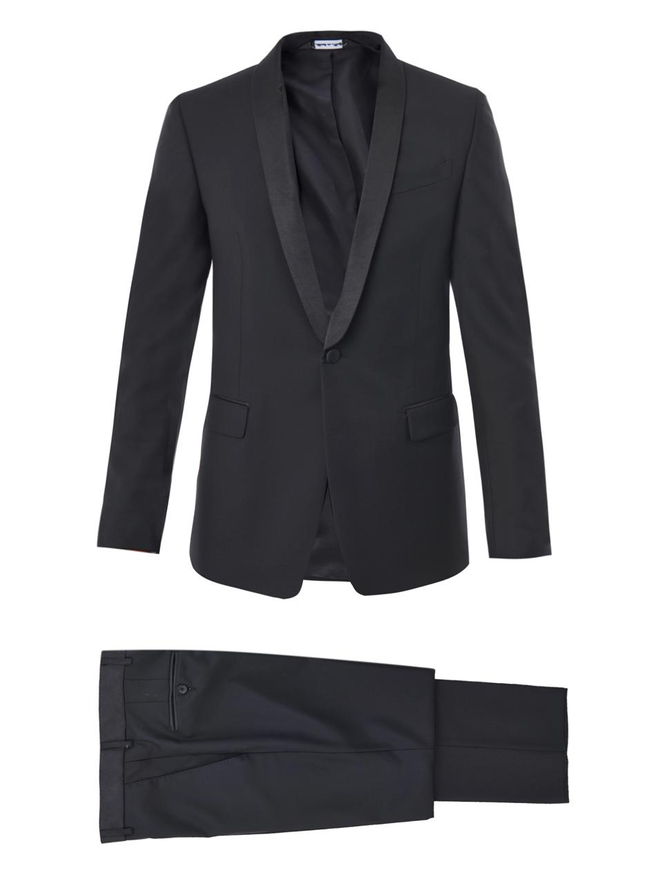 Paul Smith Shawlcollar One Button Tuxedo in Black for Men