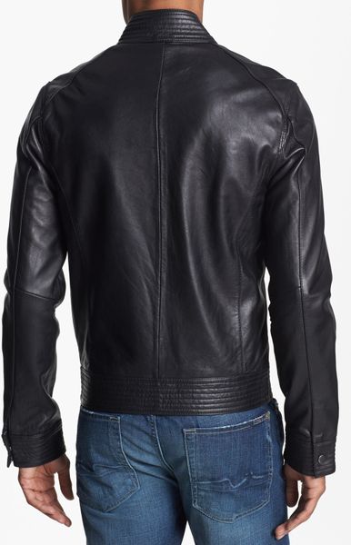 7 Diamonds Sprint Leather Jacket in Black for Men | Lyst