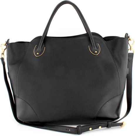 Nina Ricci Black Tote Bag in Black | Lyst