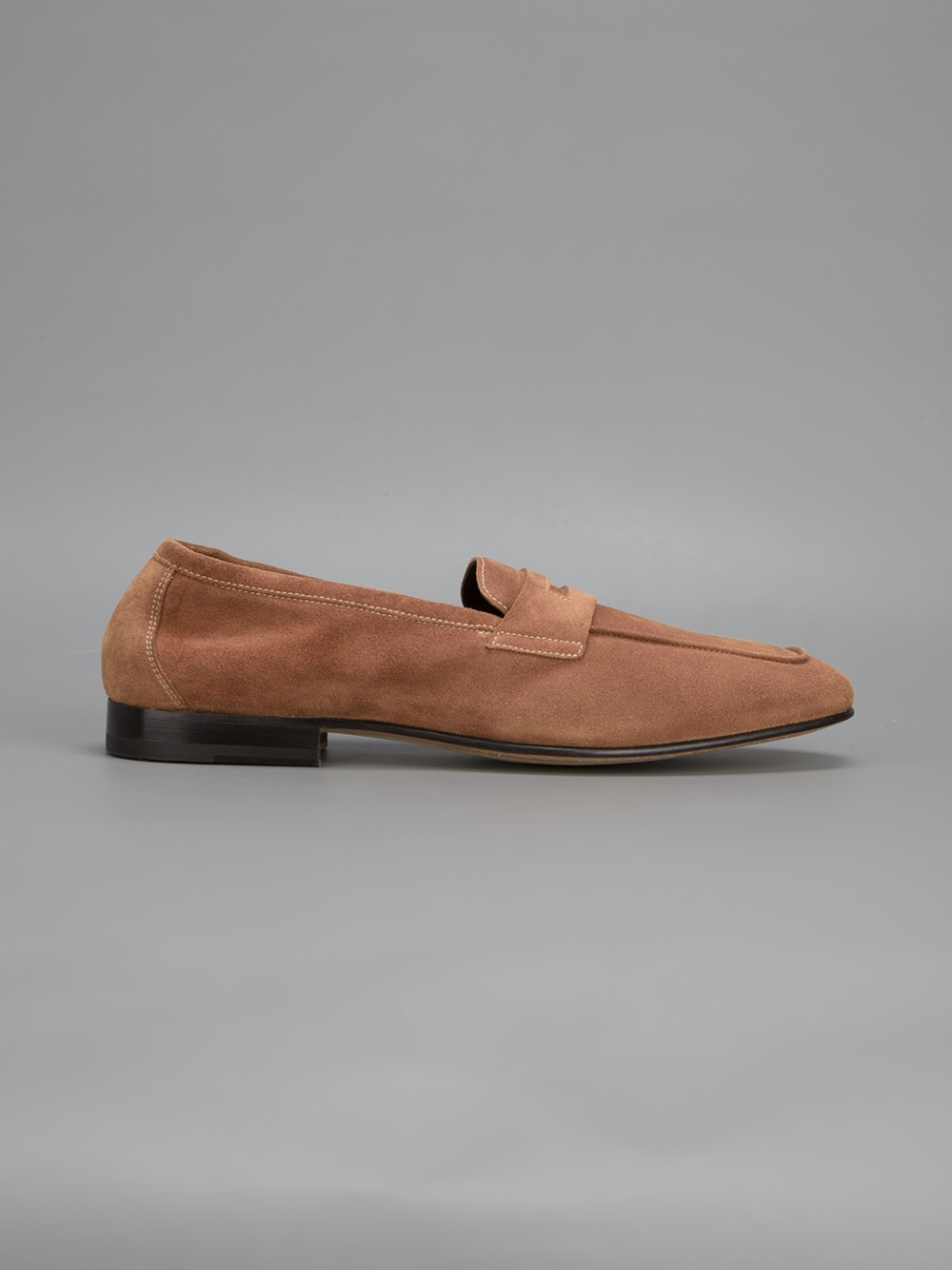classic loafers doucal s classic loafer in brown for beige lyst classic loafers doucal s classic loafer in brown for beige lyst