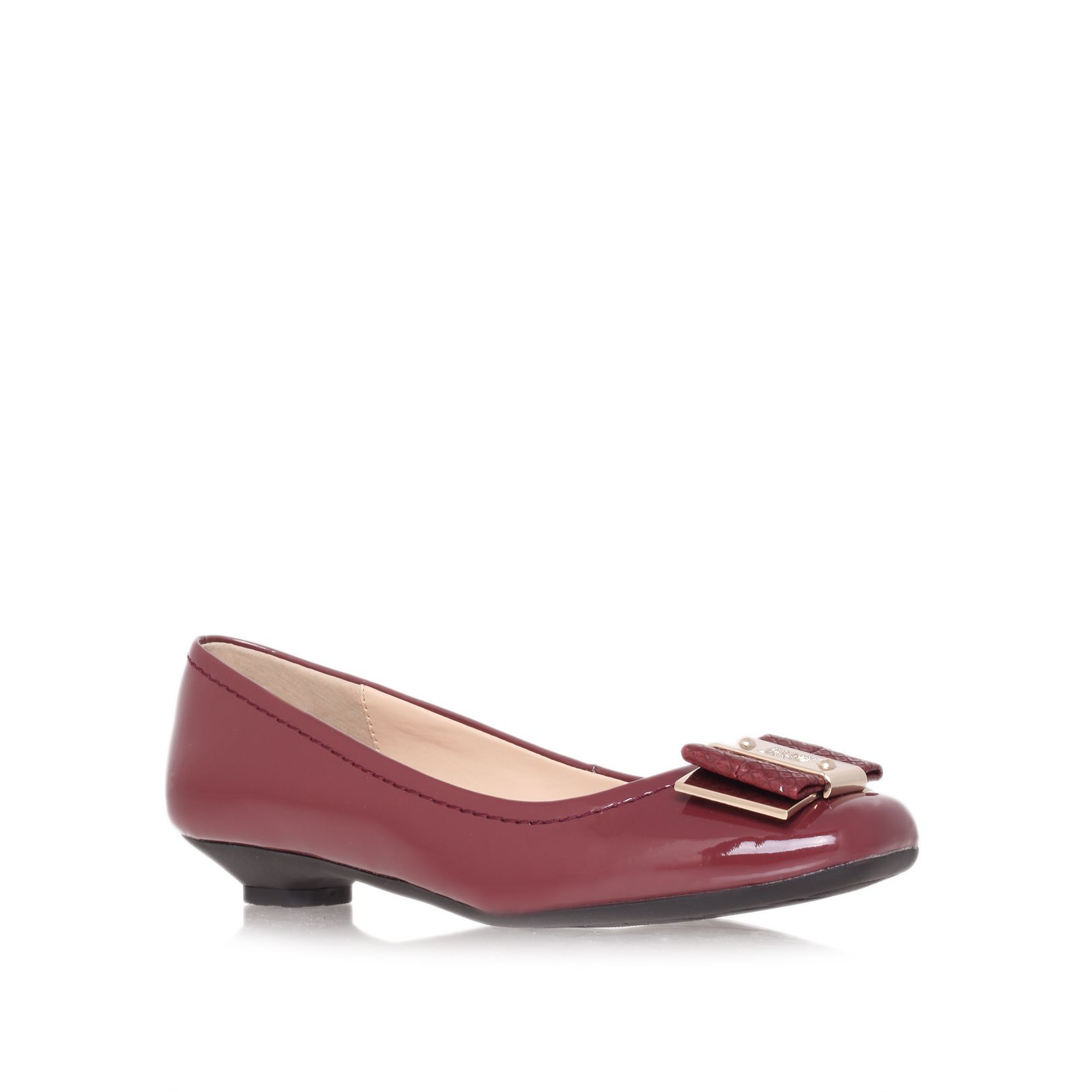 anne klein red flat shoes