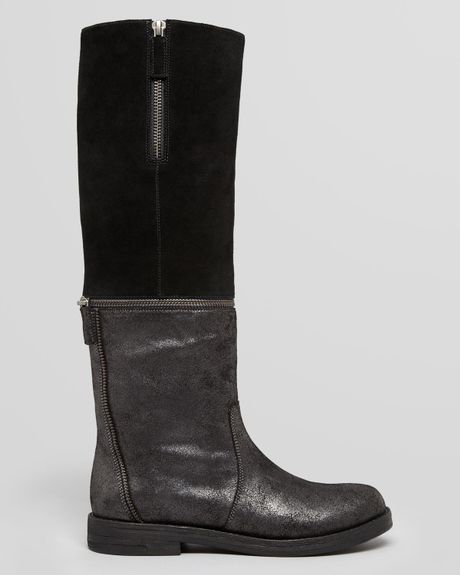 Eileen Fisher Boots Switch Convertible in Black (Black/Haze) | Lyst