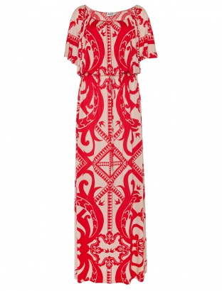 alice temperley red and white stripe