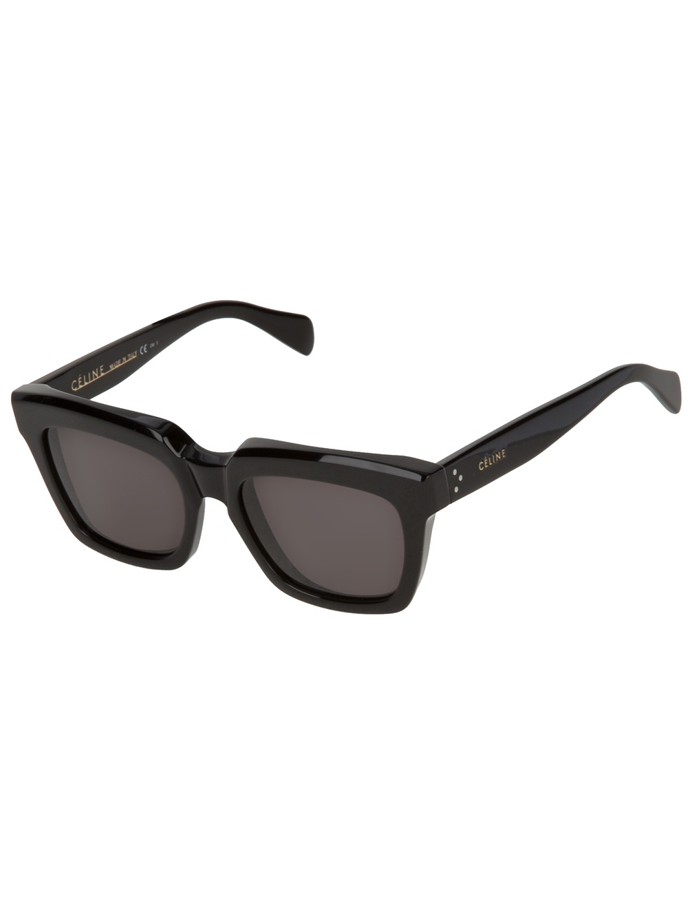 Celine Square Sunglasses in Black | Lyst