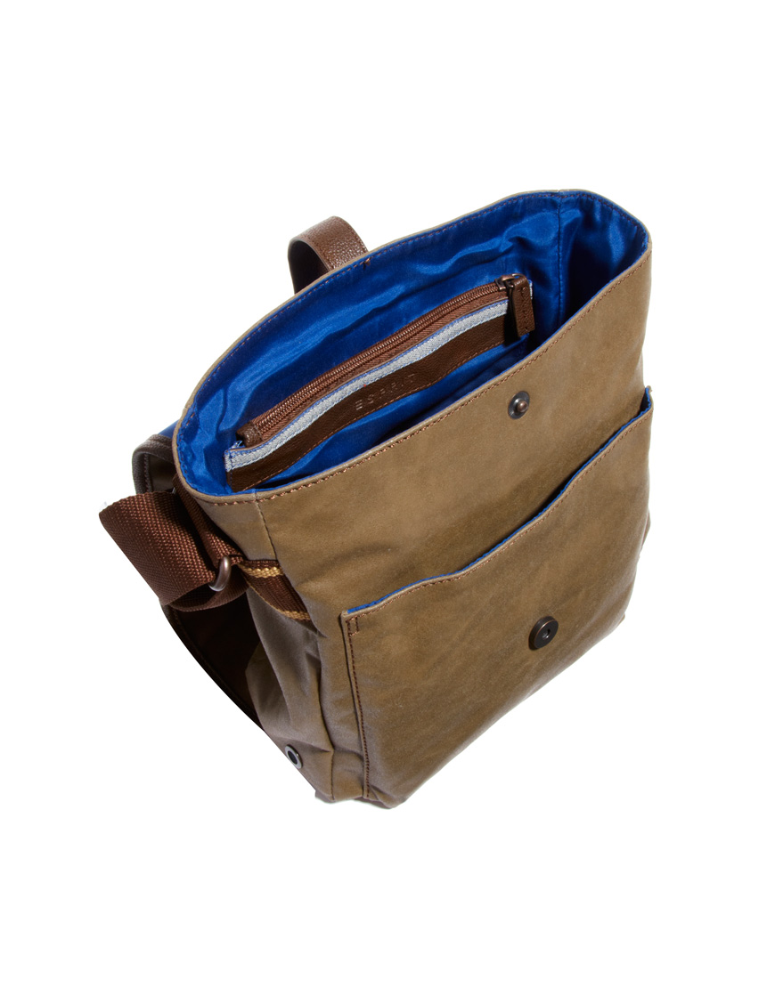 Lyst Esprit Messenger Bag in Brown for Men