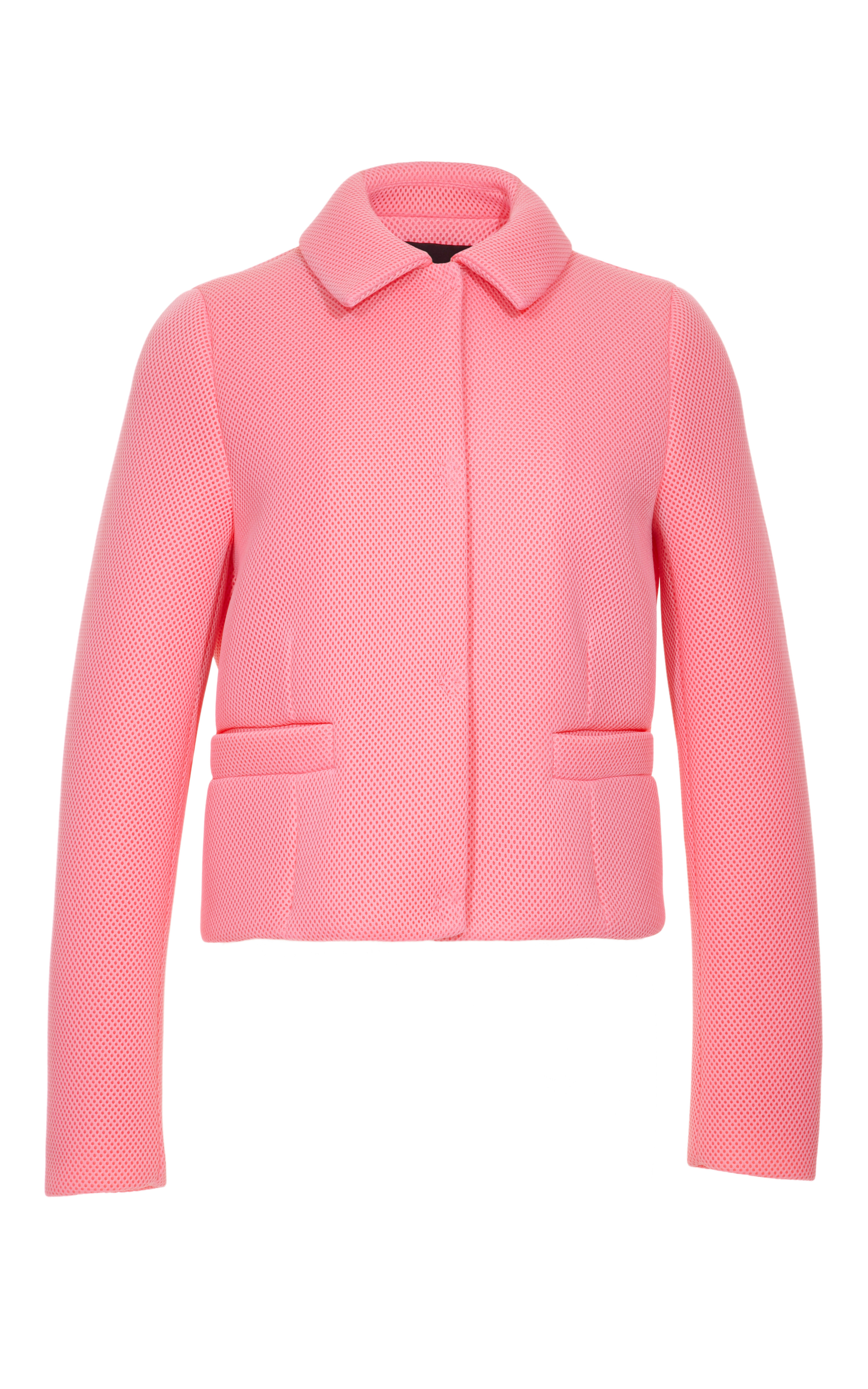 Lyst Simone rocha Knit Mesh Jacket in Pink