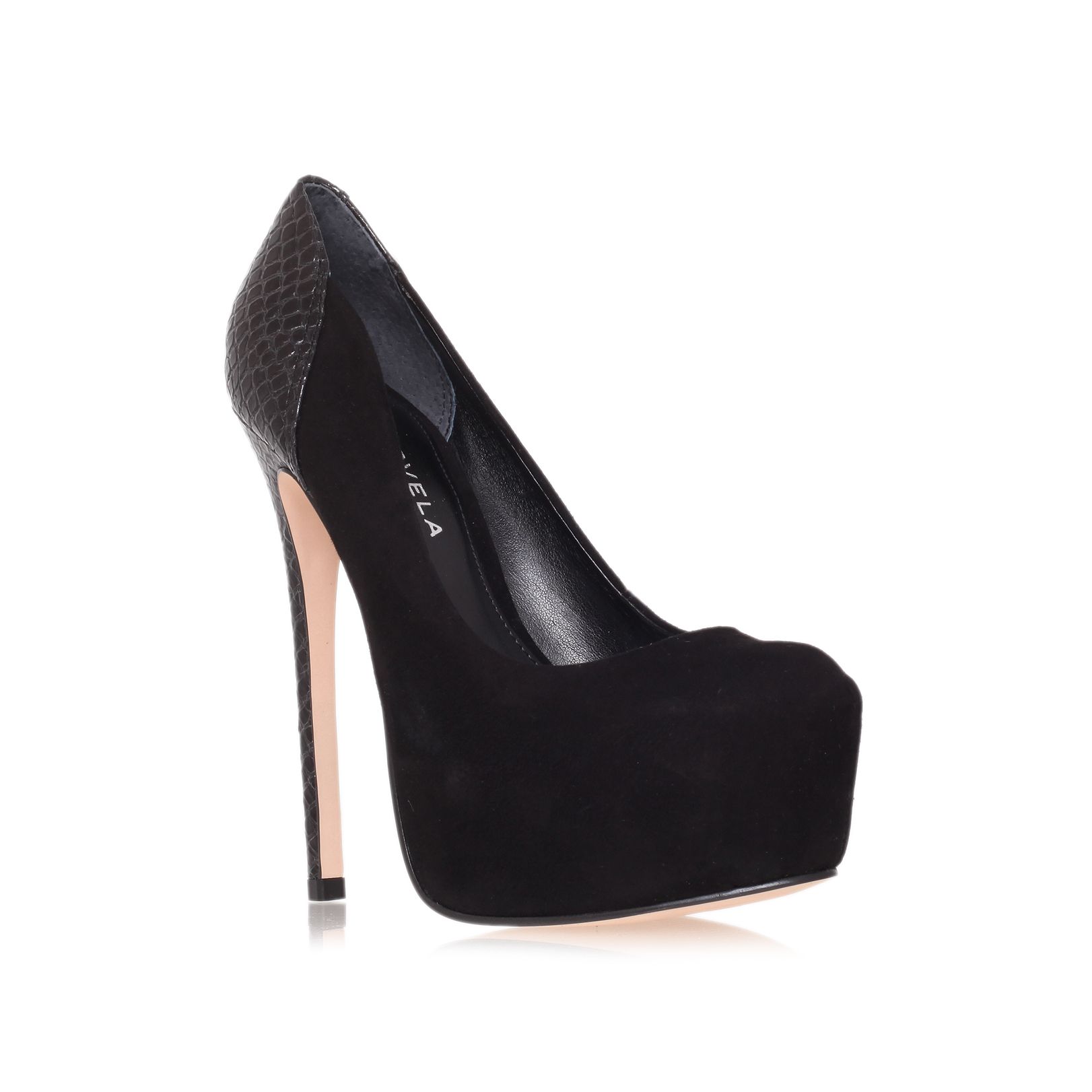 Carvela Kurt Geiger Attention Platform Shoes in Black | Lyst