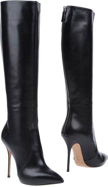 Casadei Boots in Black | Lyst