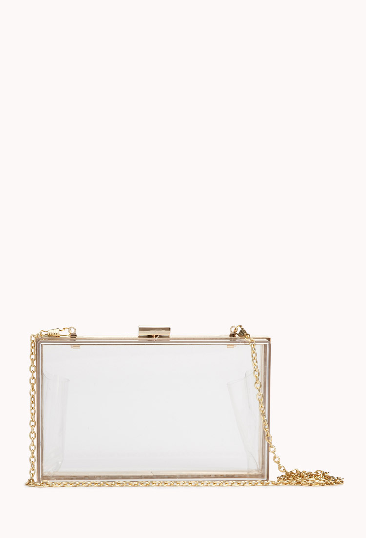 Lyst - Forever 21 Standout Clear Clutch