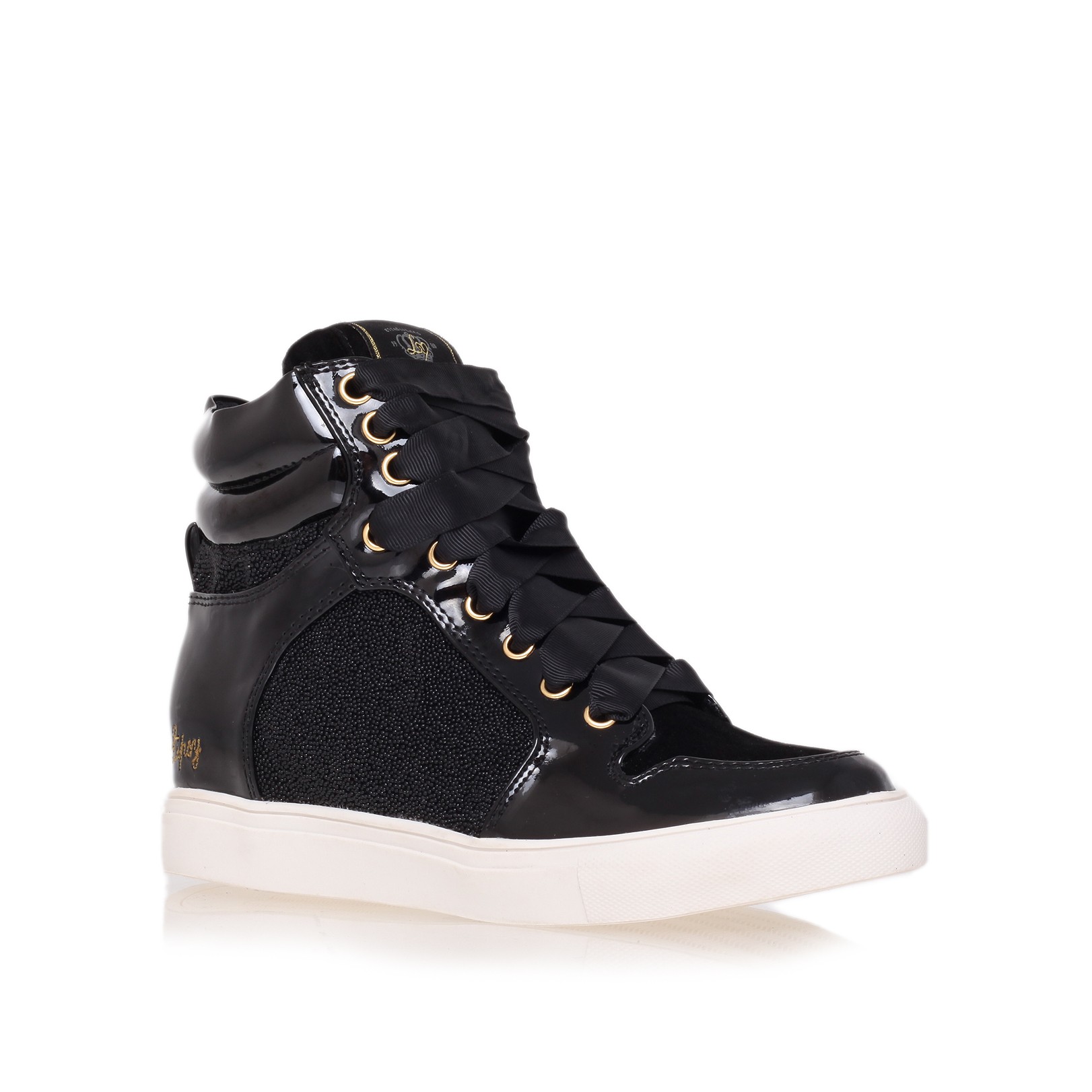 Lipsy Paris Trainer Shoes in Black | Lyst
