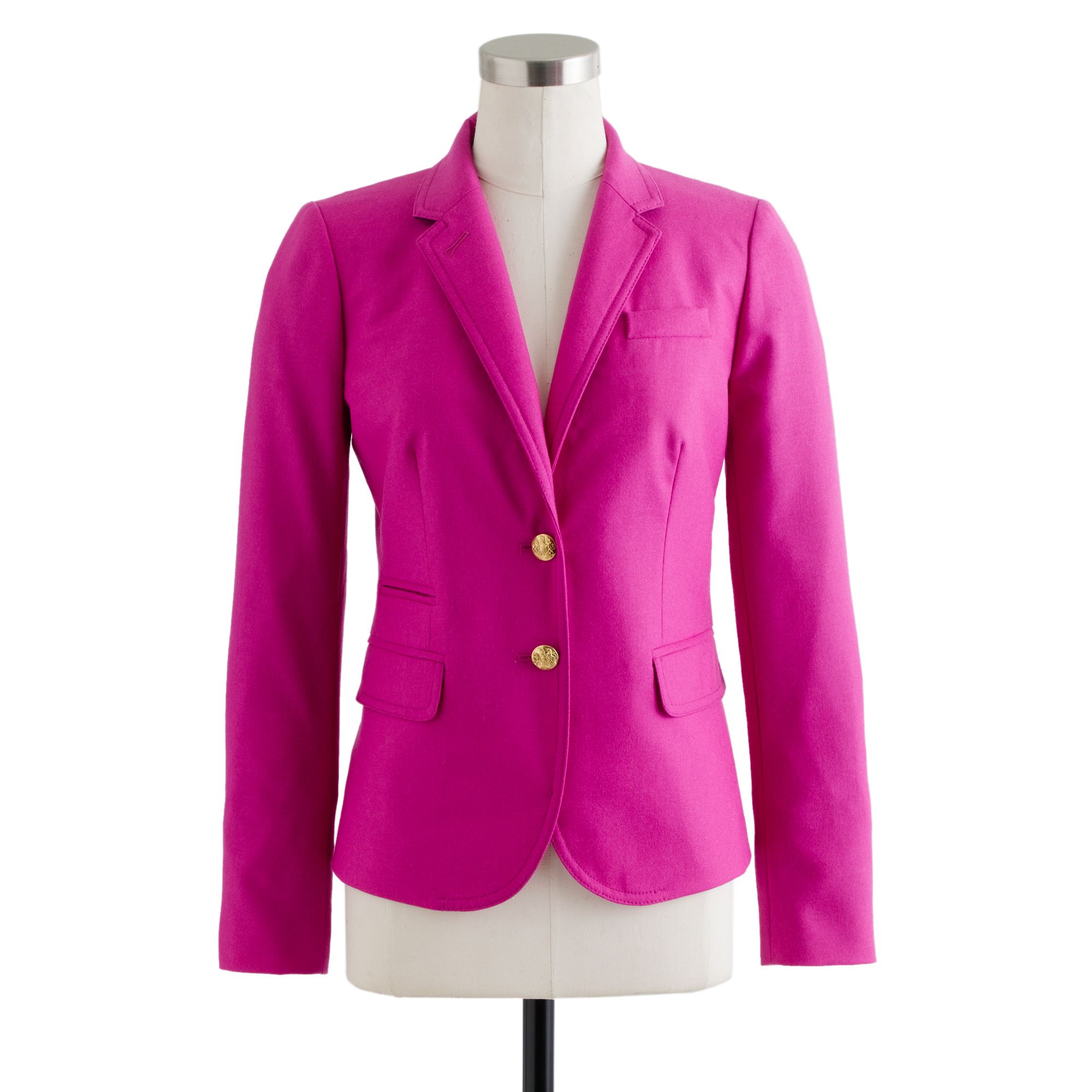 Lyst J.Crew Classic Schoolboy Blazer in Wool Flannel in Pink
