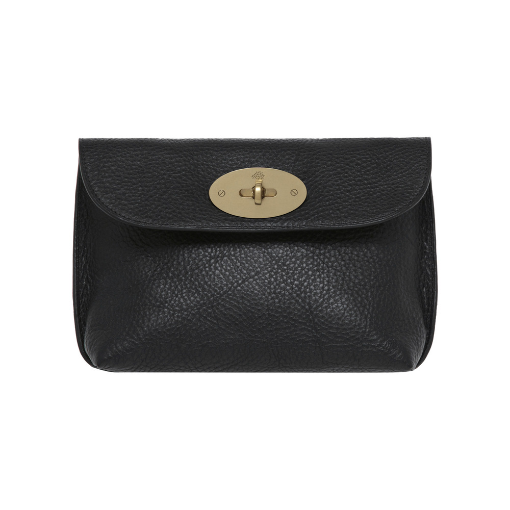 Lyst Mulberry Locked Cosmetic Purse in Black