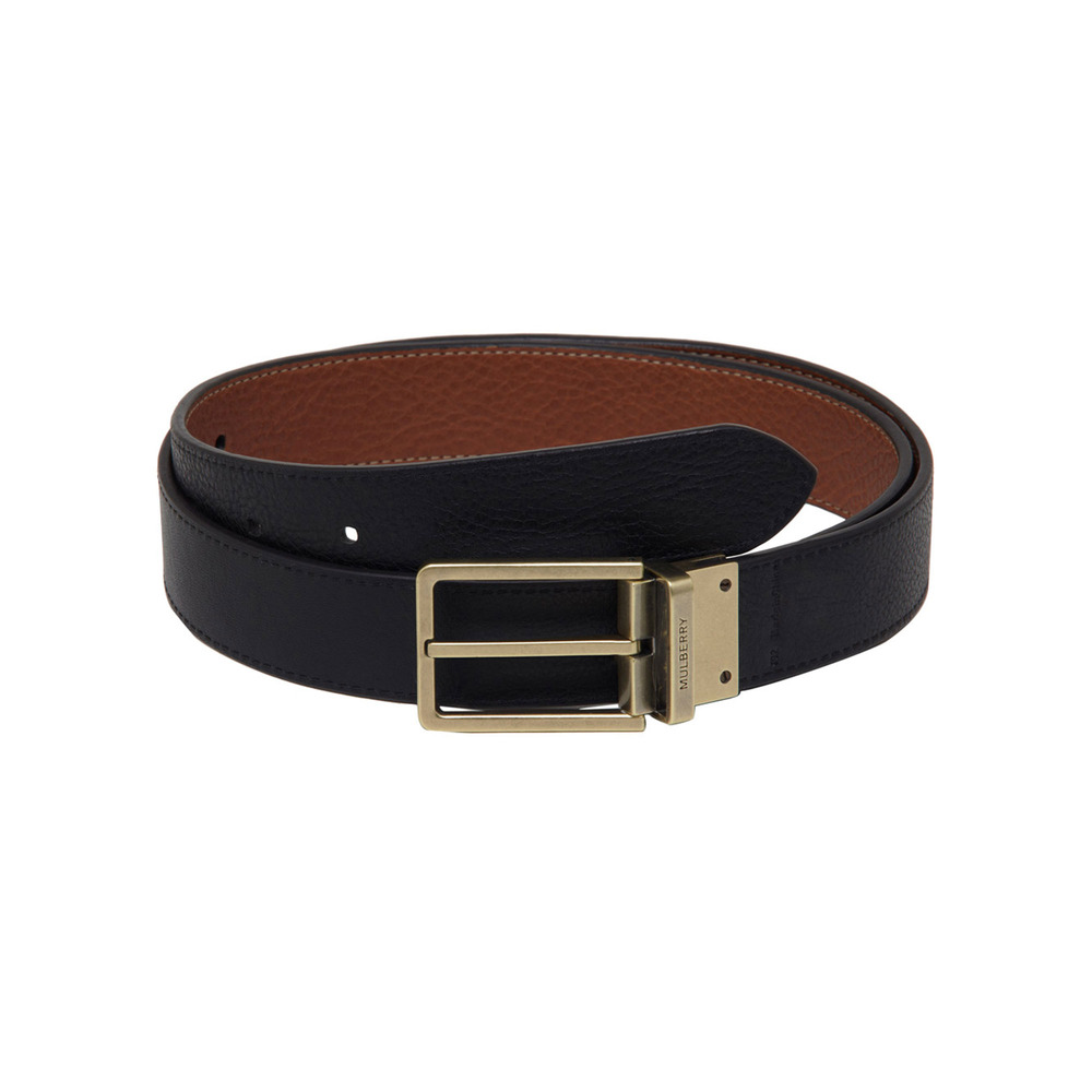 Lyst - Mulberry Reversible Prong Belt in Black for Men