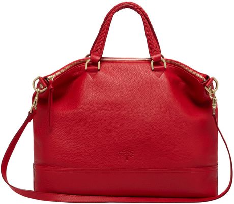 Mulberry Effie Tote in Red | Lyst