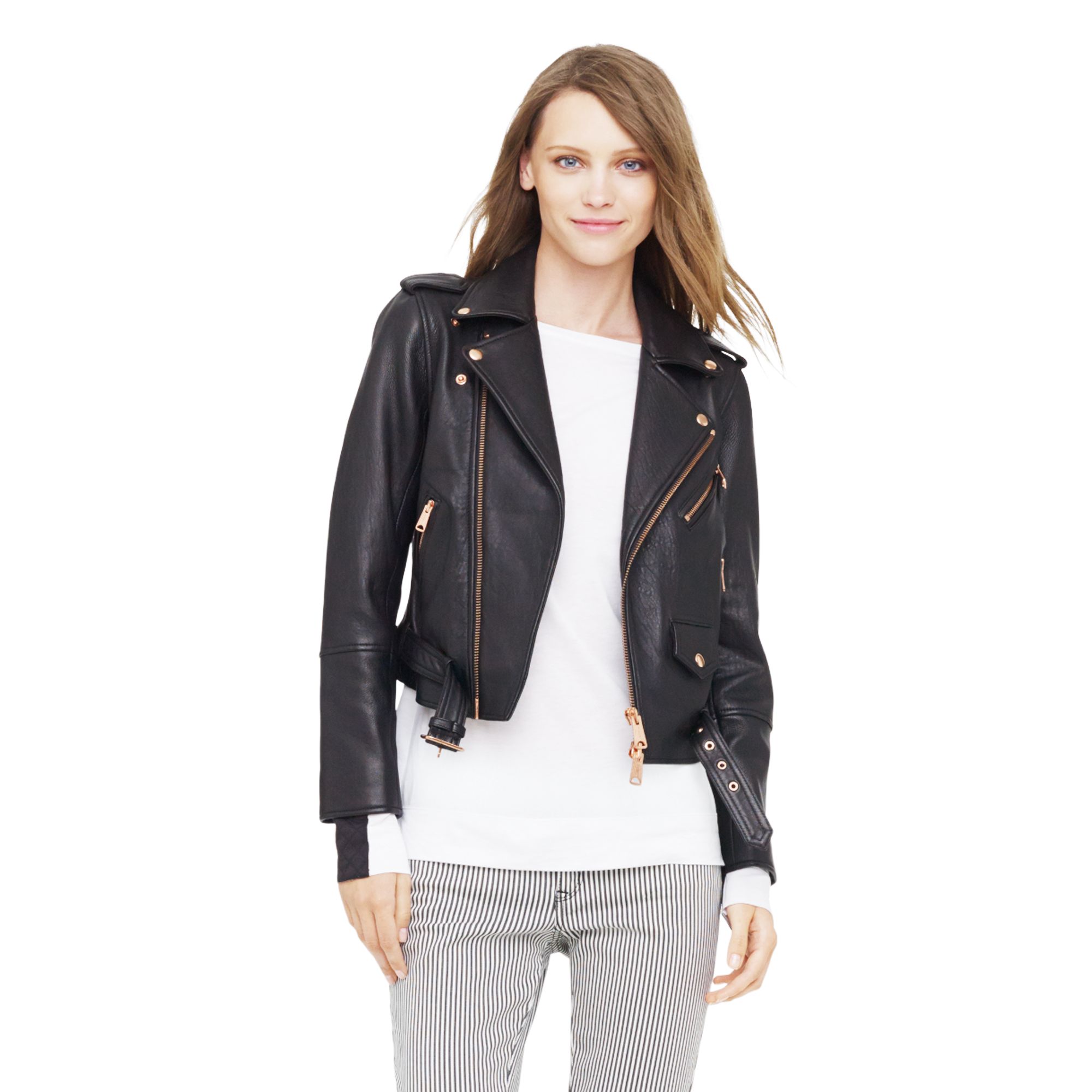 Club Monaco Christy Jacket In Black Lyst Gallery