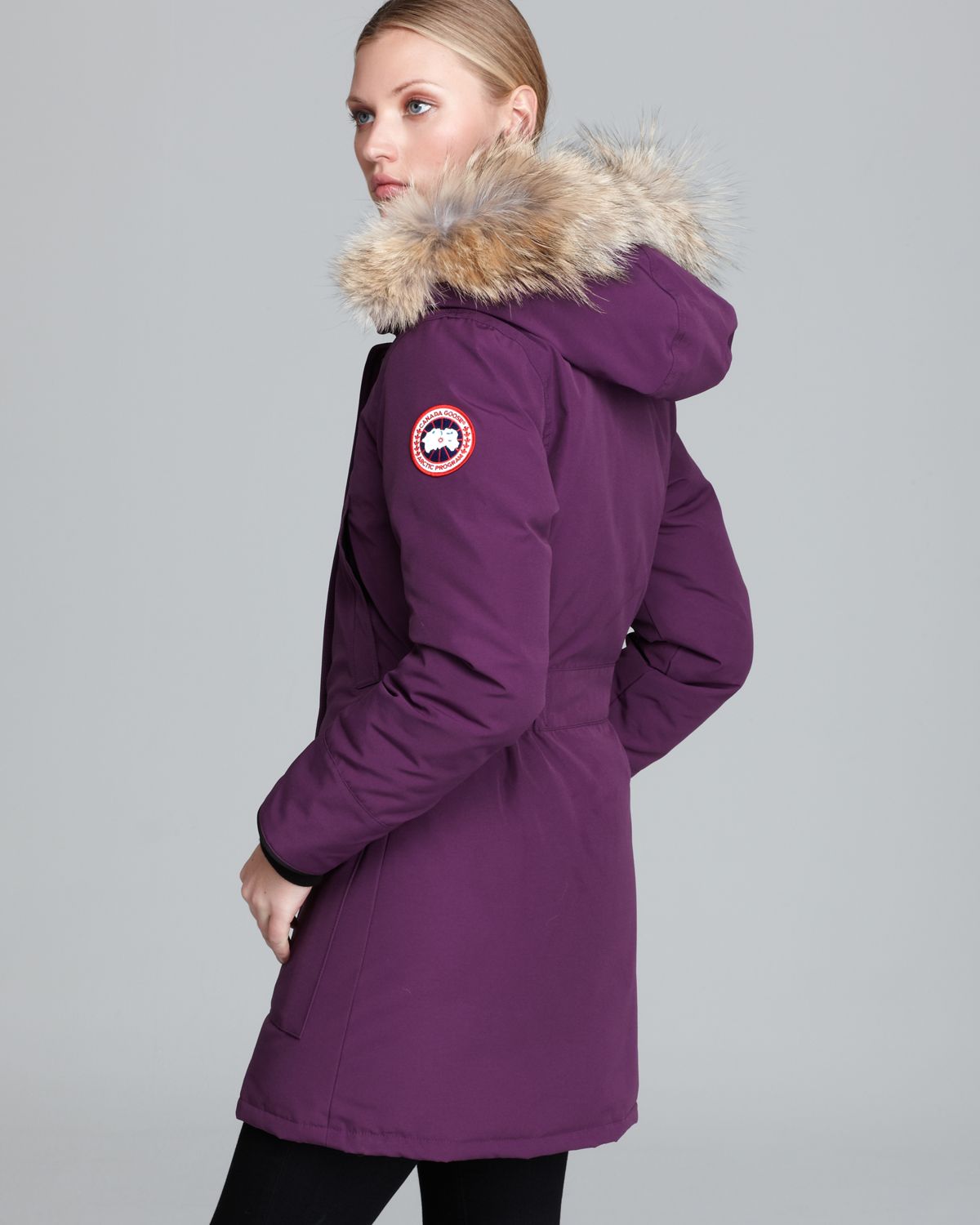 Canada Goose down online store - Canada goose Parka - Trillium in Purple (Arctic Dusk) | Lyst
