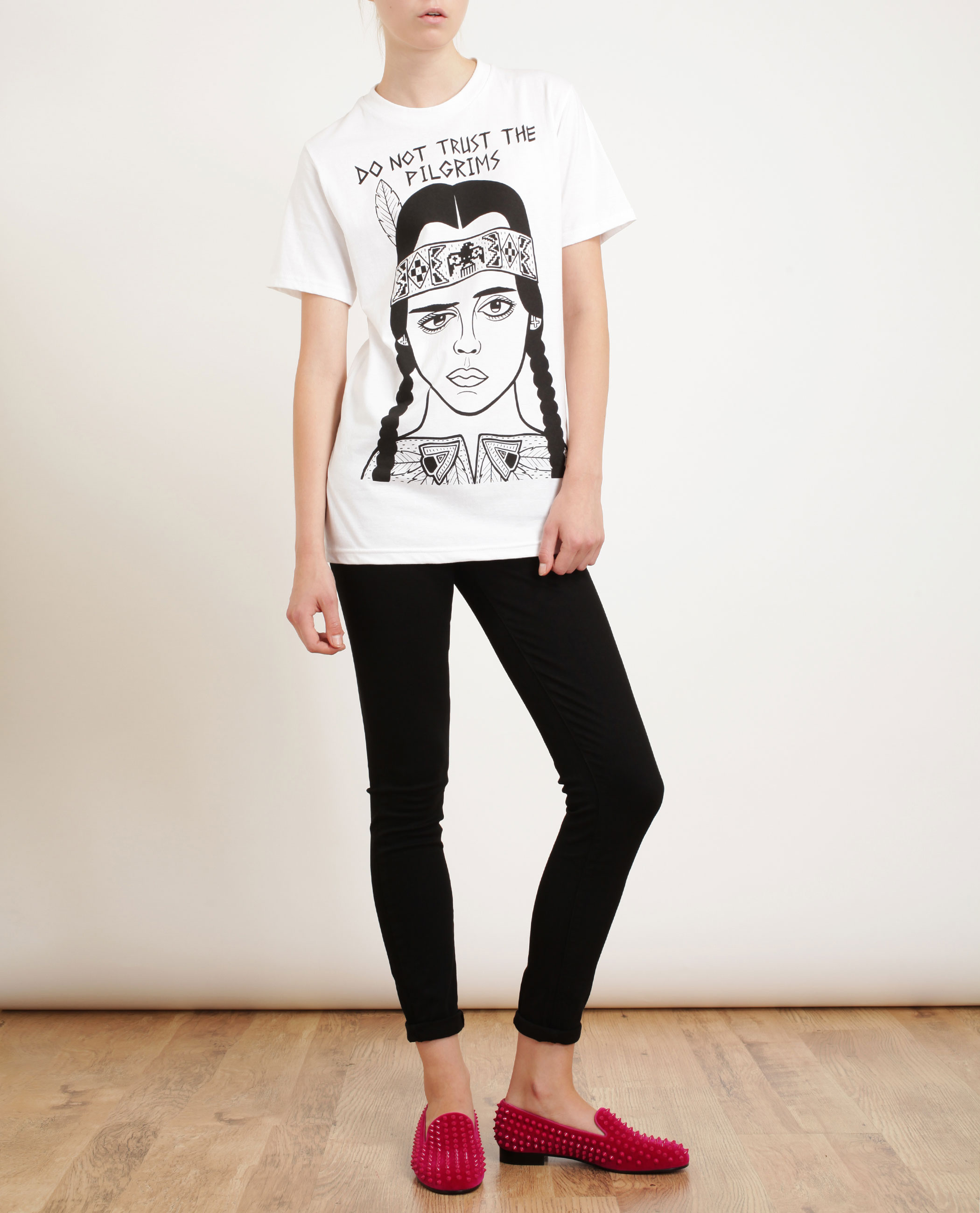 christian louboutin loafers with the spikes - Bavilon Salon  