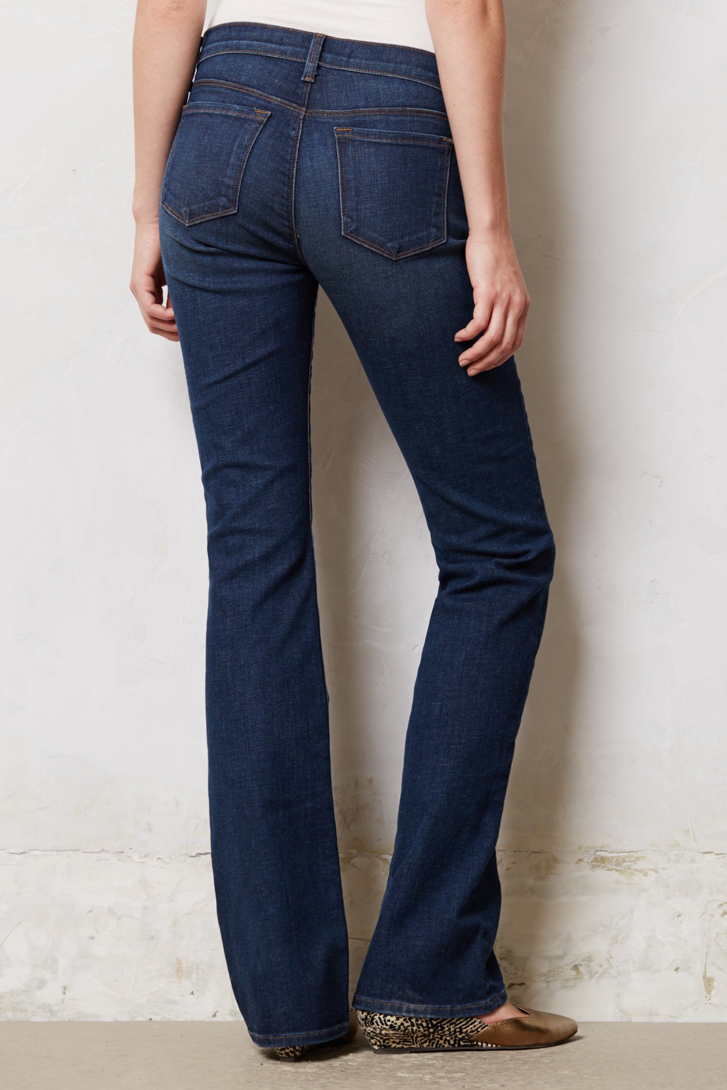 Lyst - J brand Brooke Slim Bootcut Jeans in Blue