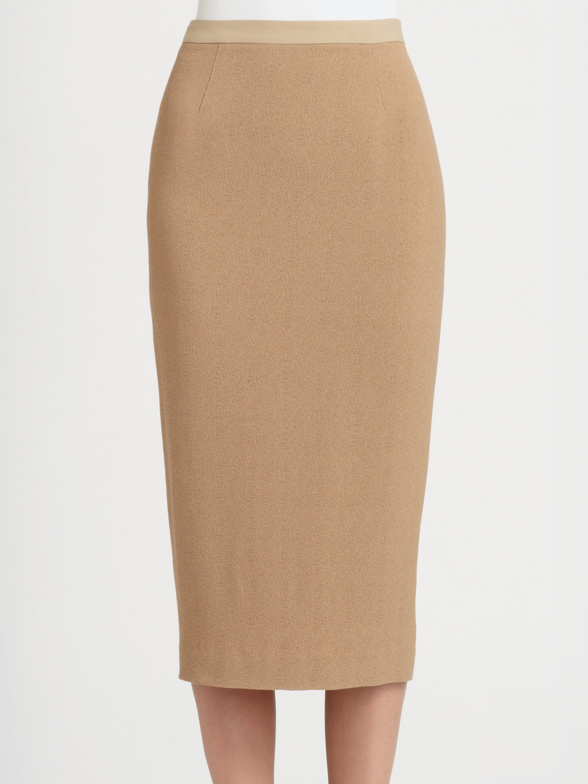 A.l.c. Thea Long Pencil Skirt in Gray | Lyst