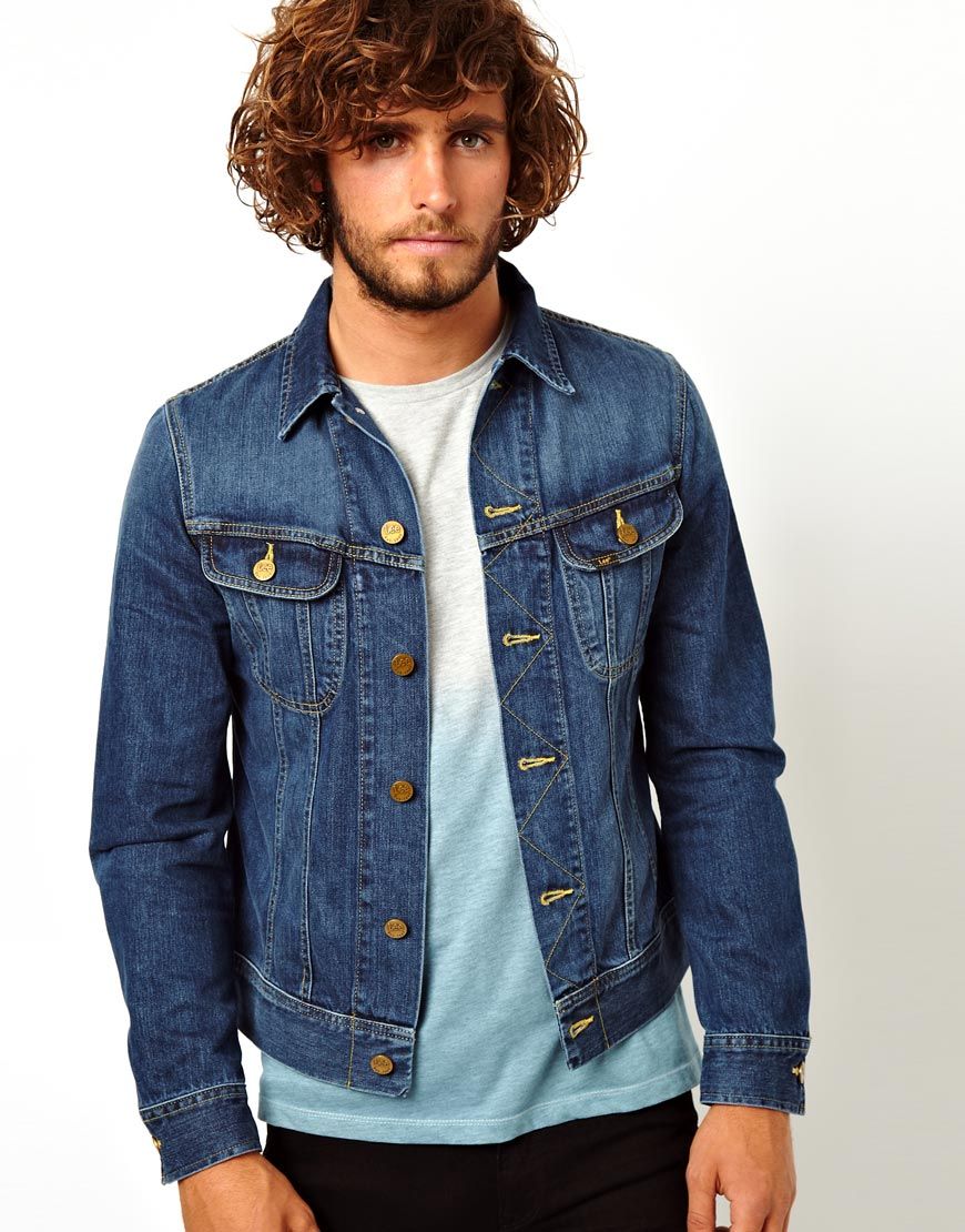 Lyst - G-star raw Lee Denim Jacket Rider Slim Fit Epic Blue in Blue for Men