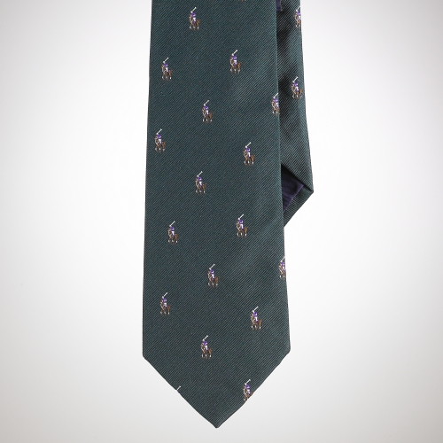 Lyst - Polo ralph lauren Polo Player Tie in Green for Men