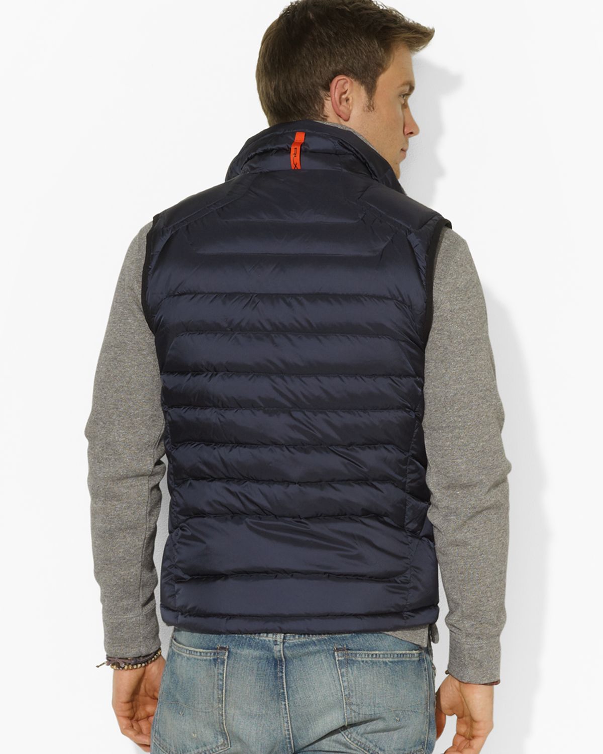 Lyst - Ralph Lauren Polo Rlx Explorer Down Vest in Blue for Men