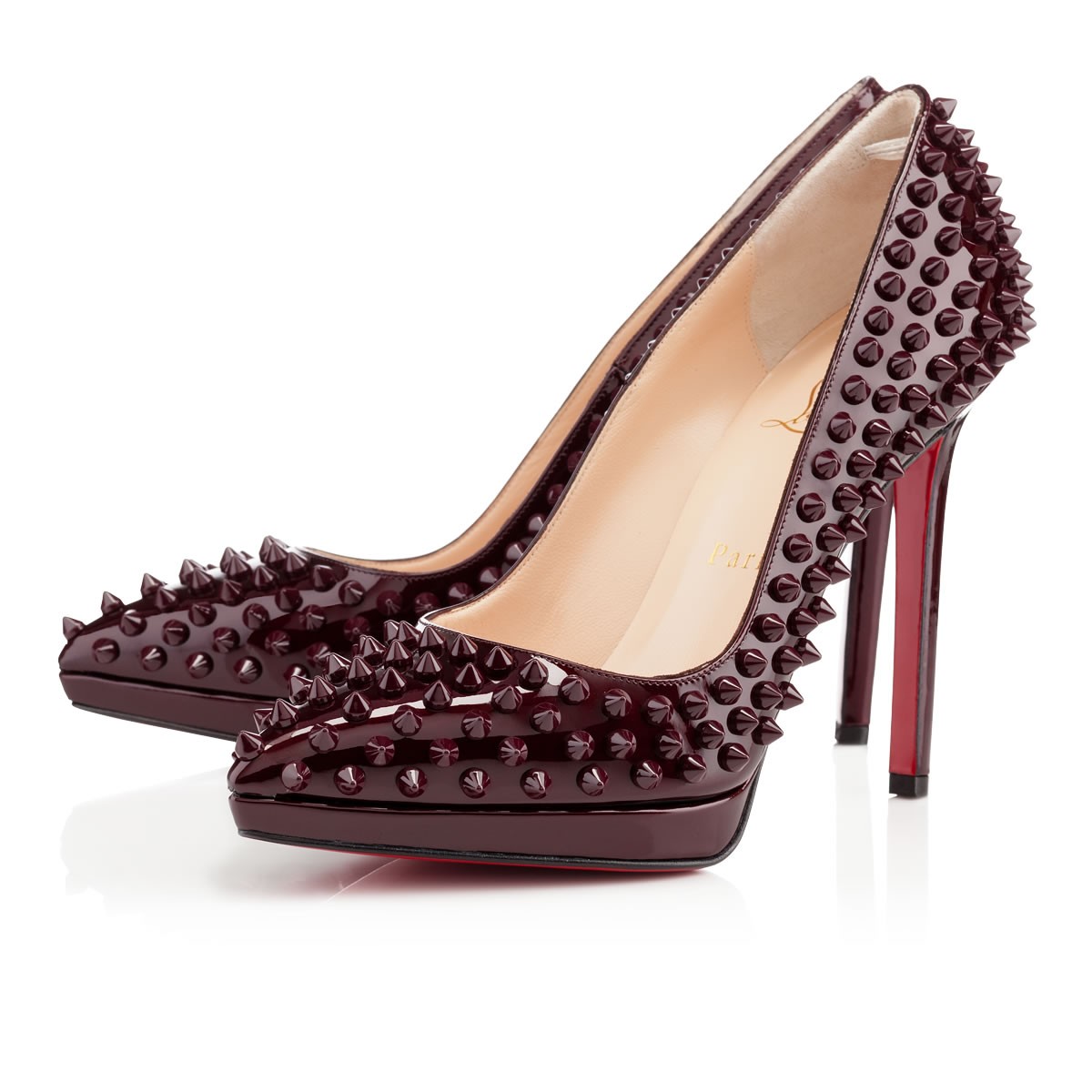 Christian Louboutin Pigalle Plato Spikes in | Lyst