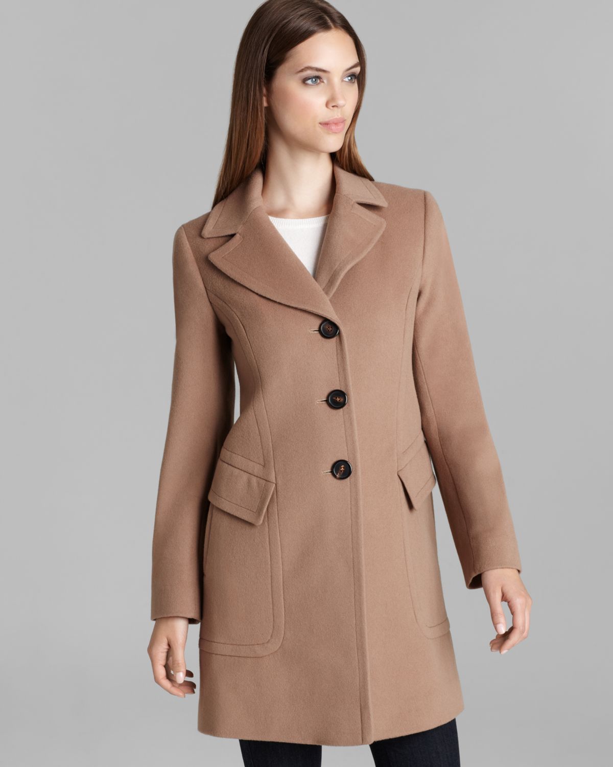 fleurette carmelo coat wool notch collar seam detail product 1 12441987 254826320