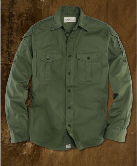 Denim & Supply Ralph Lauren Convertible Multipocket Military Shirt in ...