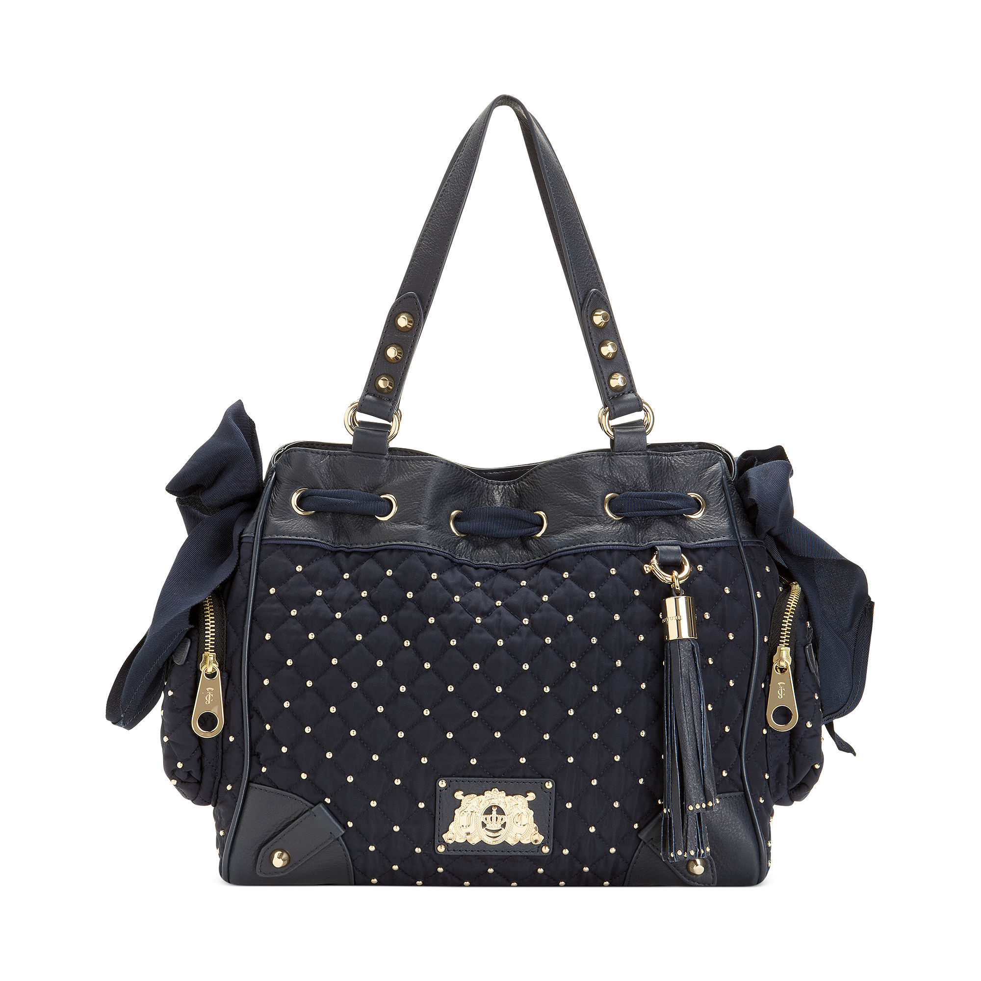 Lyst Juicy Couture Upscale Quilted Nylon Daydreamer Bag In Blue Gallery