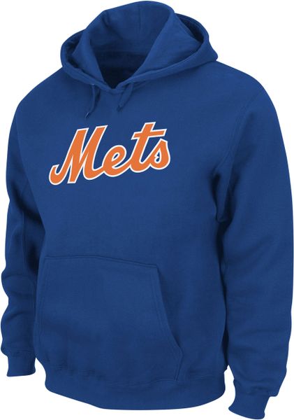 Majestic New York Mets Hoodie in Blue for Men (Royal) | Lyst