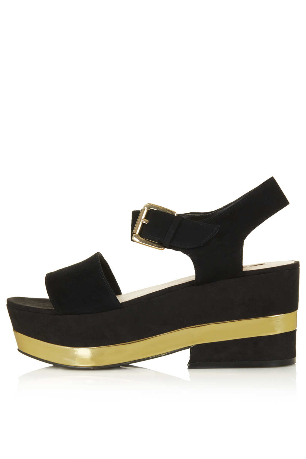topshop black strappy sandals
