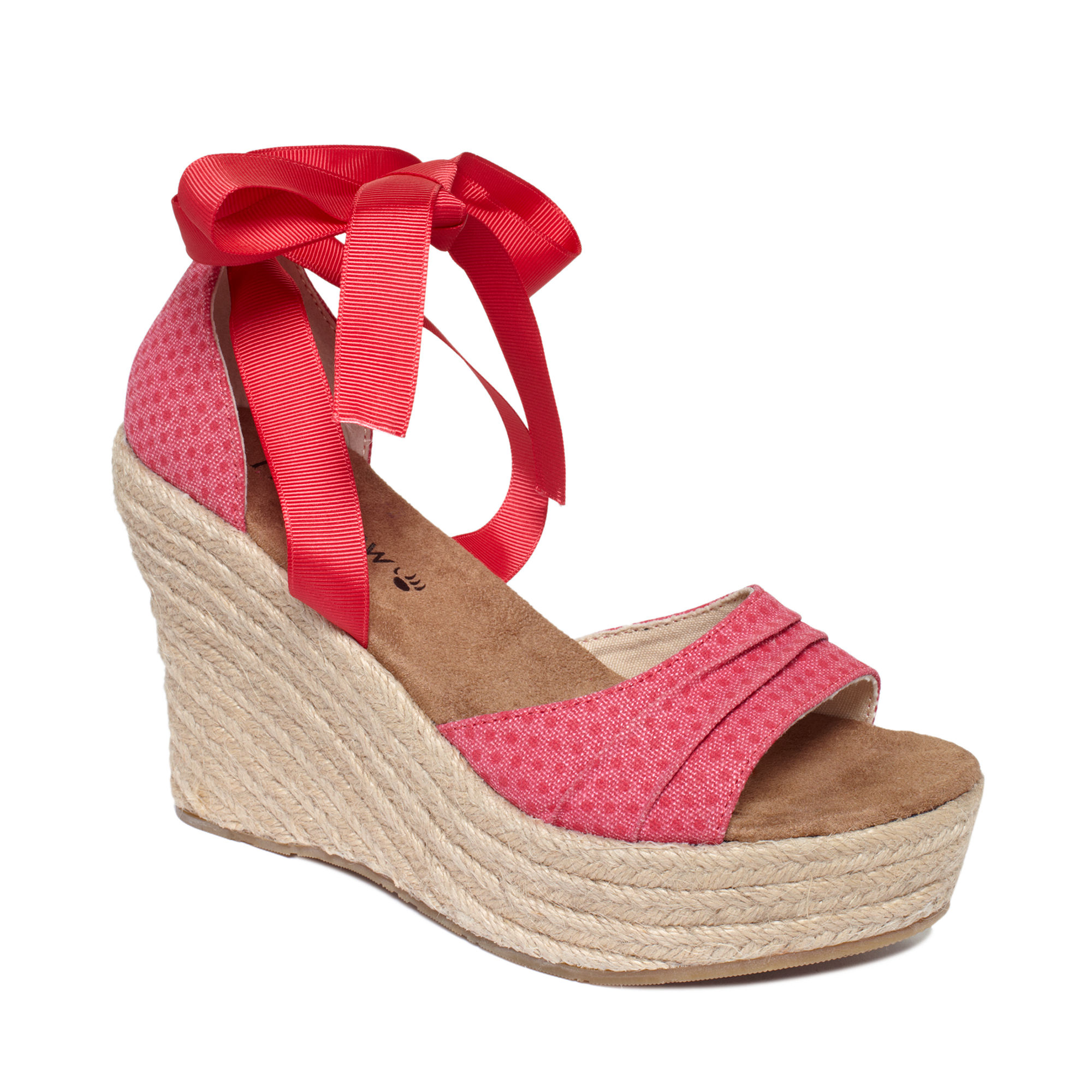 Lyst Bearpaw Dahlia Espadrille Platform Wedge Sandals in Pink