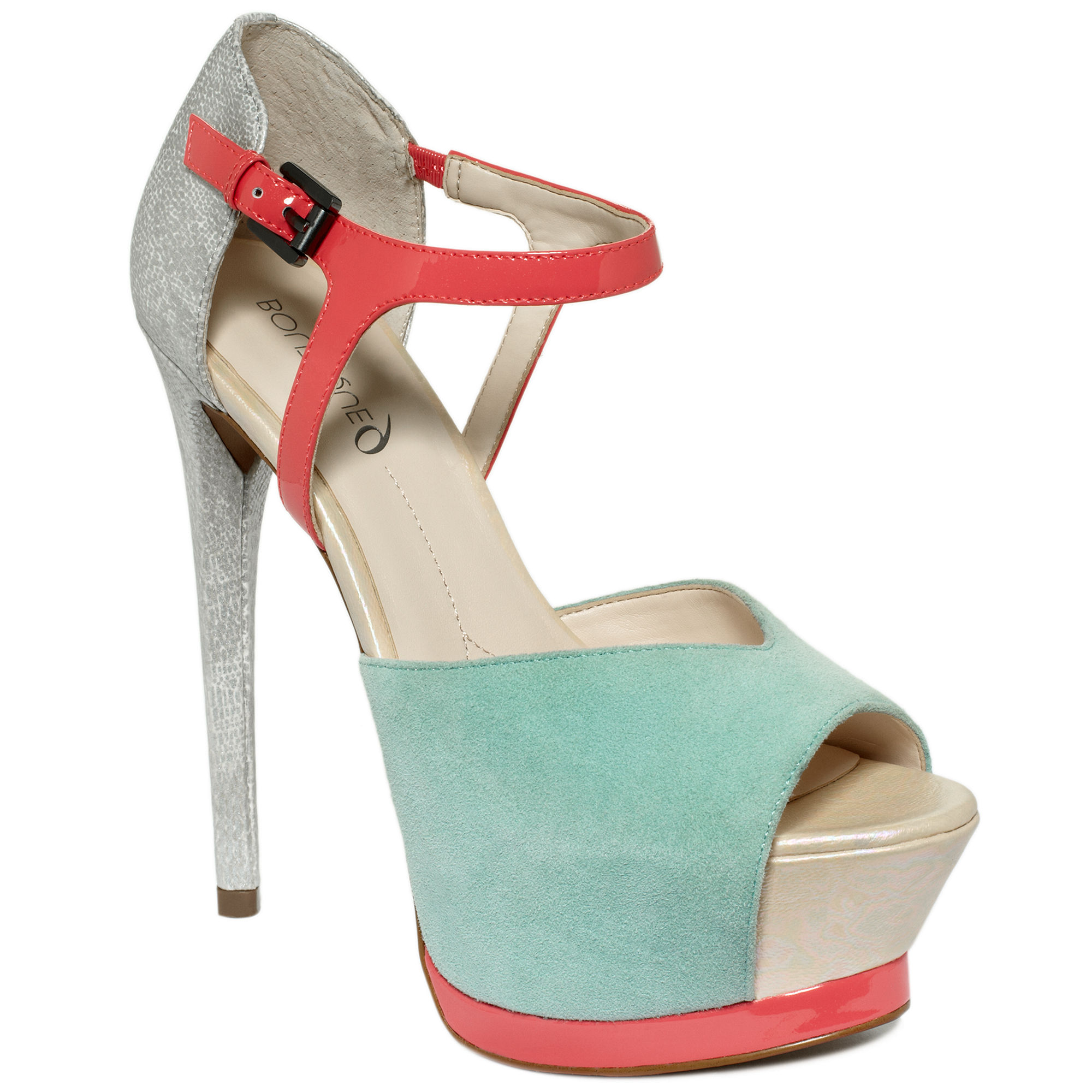 Lyst Boutique 9 Nerissa Platform Sandals in Green Lyst Boutique 9 Nerissa Platform Sandals in Green