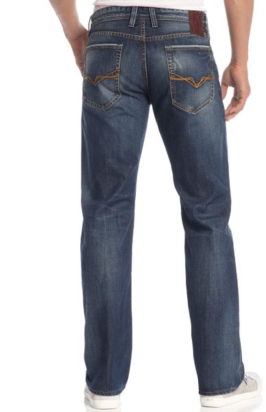 Guess Desmond Relaxed Fit Straight Leg Jeans in Blue for Men (cranium ...