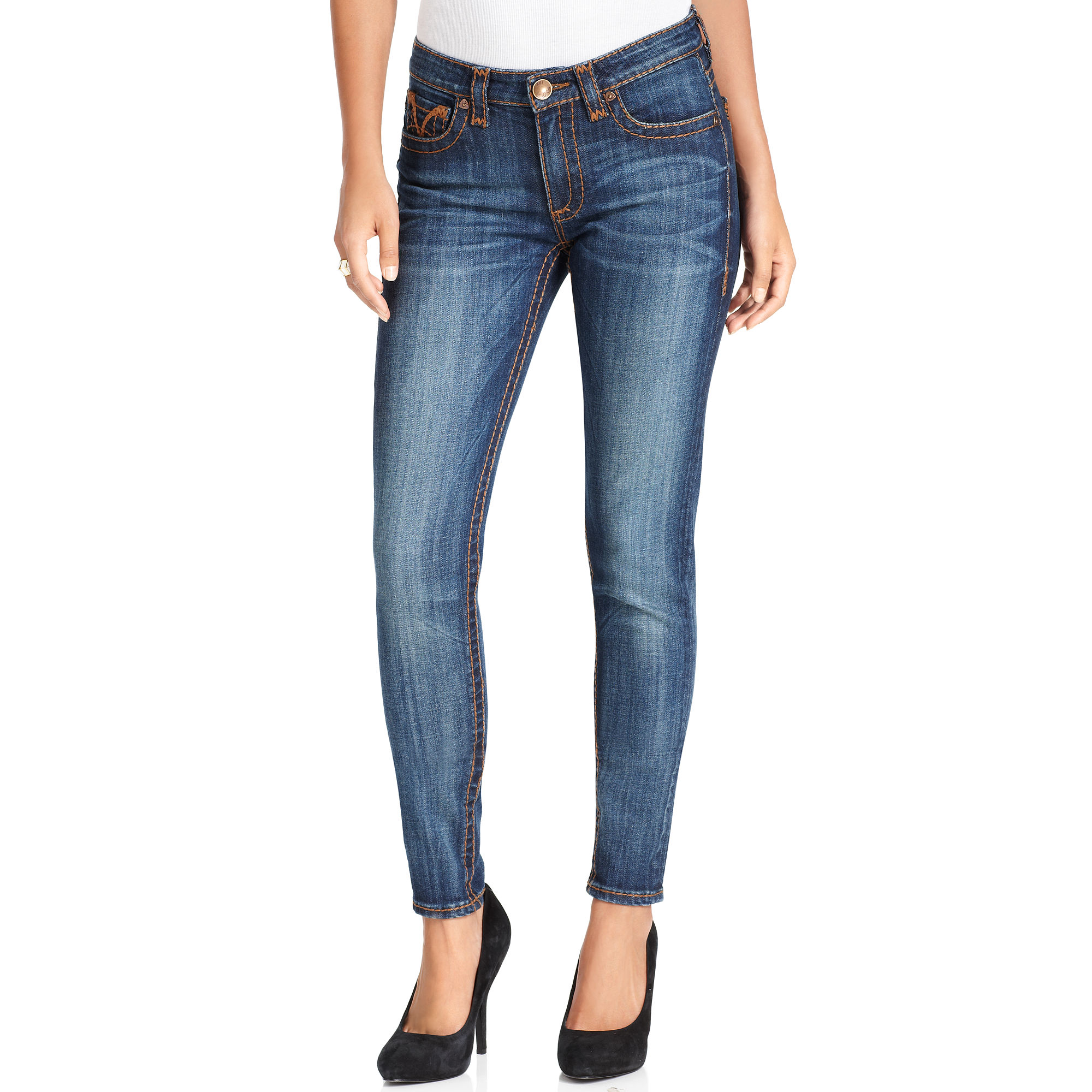 Kut From The Kloth Jeans Ursula Skinnyleg Jeans Exceptional Wash in ...