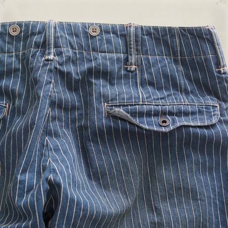 Rrl Striped Officers Chino Pant in Blue for Men | Lyst
