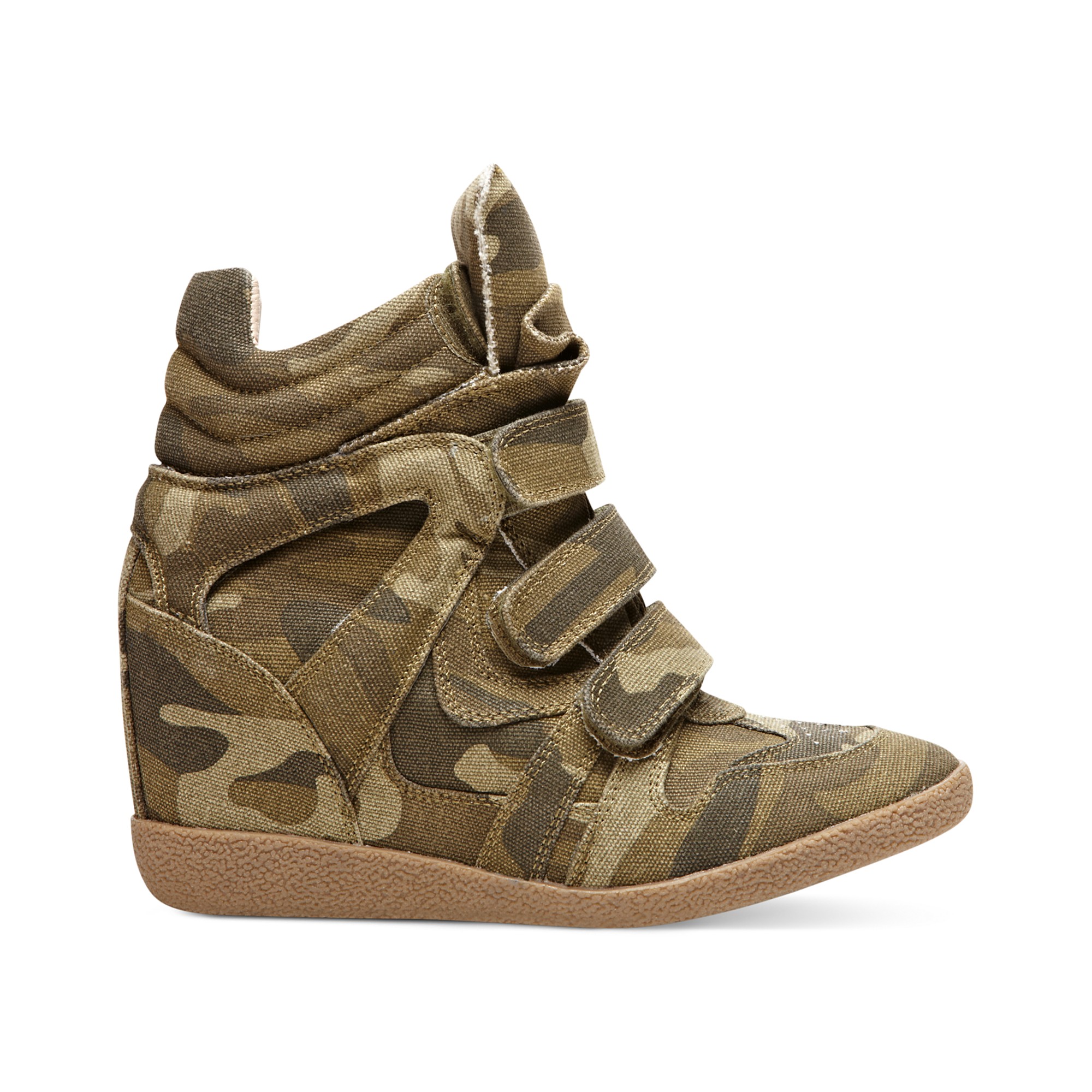 steve madden hilight wedge sneakers