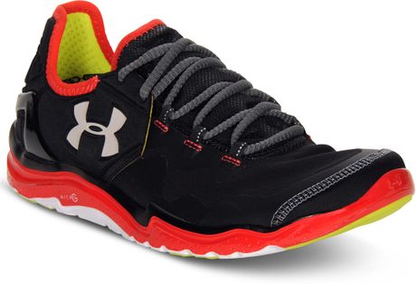Under Armour Charge Rc 2 Running Sneakers in Black for Men (black/red ...